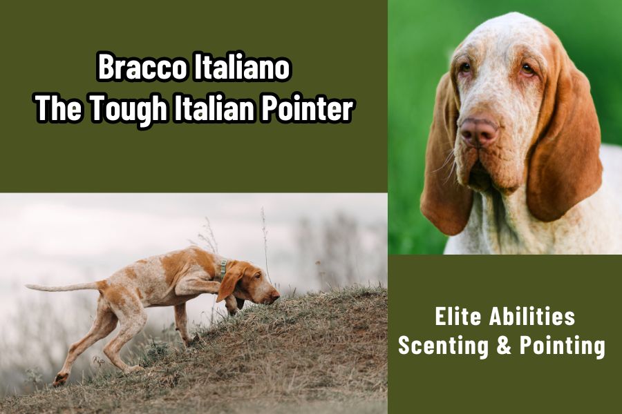 Bracco Italiano: The Tough Italian Pointer